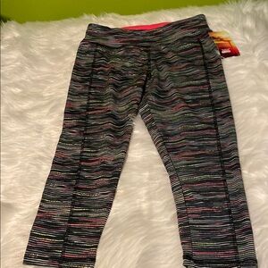 Colorful Striped Kids Leggings